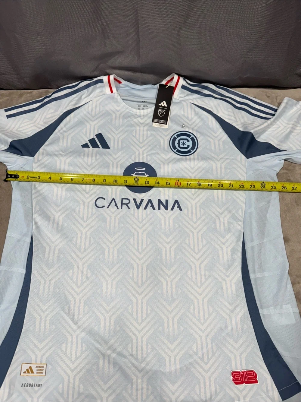 Adidas Chicago Fire Soccer Jersey